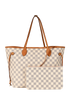 Neverfull MM, &pound;895, Handbags, White, Canvas, Other view